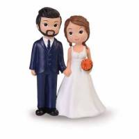 Figura Novios Pareja Barba...