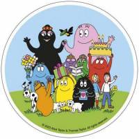 Disco Barbapapa Oblea 12 u.