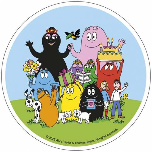 Disco Barbapapa Oblea 12 u. Disco Barbapapa Oblea 12 u.