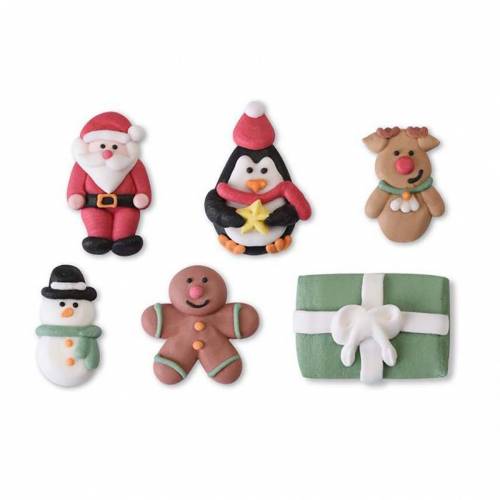 Navidad Surtido Muñeco Placa Azúcar...