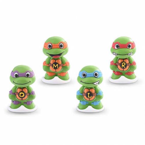 Figura Tortugas Ninja Gel Azúcar 24 u.