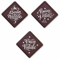 Tarjeta Buon Natale Relieve...