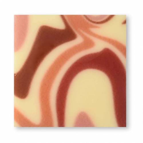 Lámina Cuadrado Marmoleada Chocolate...