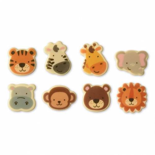 Placa Animales Jungla Chocolate...