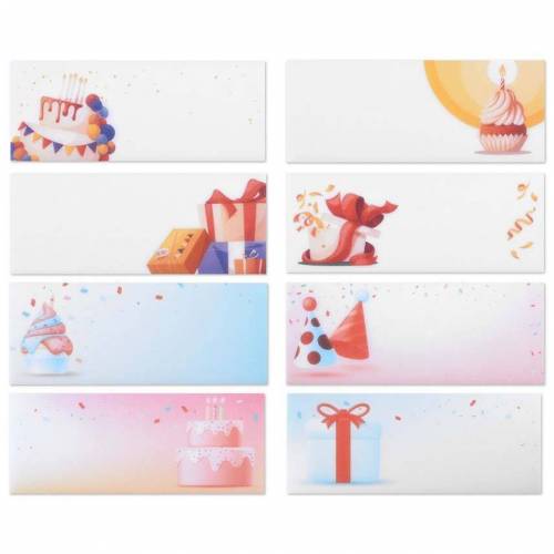 Tarjeta Blanco Oblea 120 u.