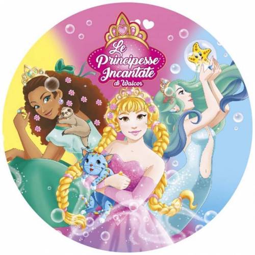 Disco Princesas Oblea 12 u.