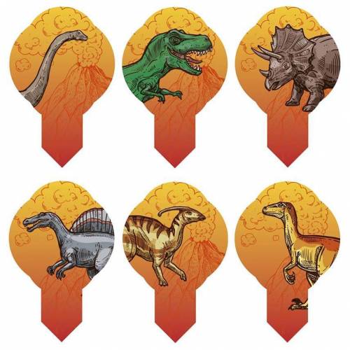 Decoshape Dinosaurios Oblea 600 u.