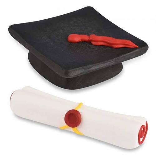 Diploma Birrete Graduación Azúcar 36 u.