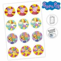 Hoja Precortada Peppa Pig...