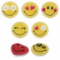 Smiley Placa Gel Azúcar 36 u.