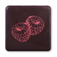 PLaca Cuadrada Frambuesa...