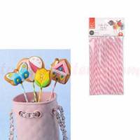 Palo Cake Pop Espiral Rosa...