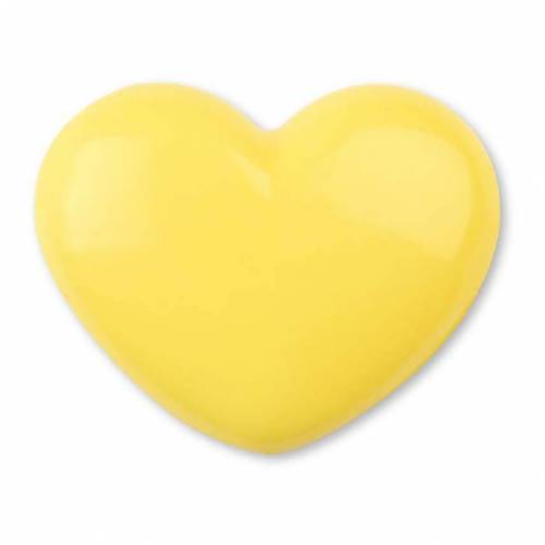 Corazón 3D Grande Amarillo Chocolate...