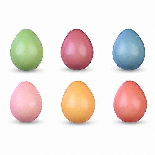 Huevo 3D Mini Chocolate Blanco 96 u.