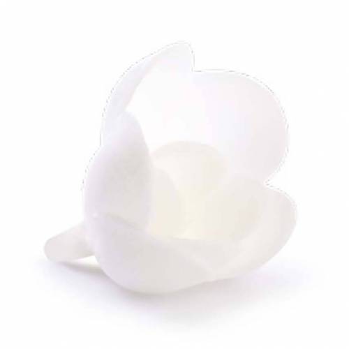 Flor ES1 Blanca Oblea 72 u.