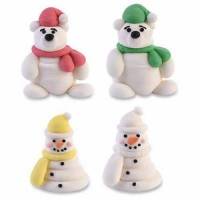 Muñeco Nieve Navideño...
