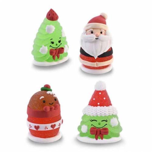 Personaje Navideño Gel Azúcar 24 u. Personaje Navideño Gel Azúcar 24 u.