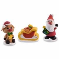 Papá Noel Trineo Azúcar 30 u.