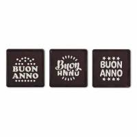 Tarjeta Buon Anno Relieve...