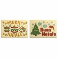 Placa Postal Navidad Grande...