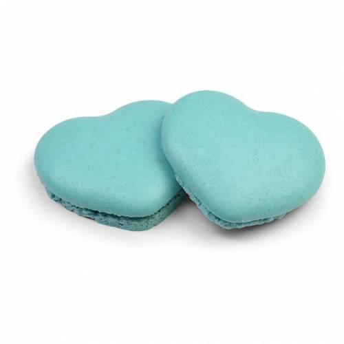Macaron Corazón Celeste 132 u. Macaron Corazón Celeste 132 u.
