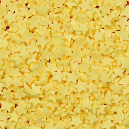 Confetti Estrella Amarilla Azúcar 1 kg.