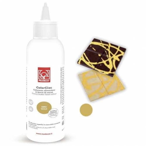 Colorante Líquido Manteca Cacao Oro...