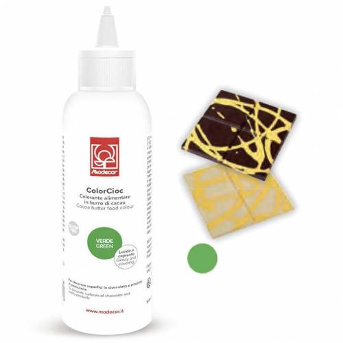 Colorante Líquido Manteca Cacao Verde...