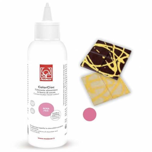 Colorante Líquido Manteca Cacao Rosa...