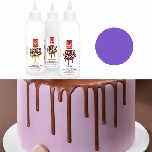 Drip Choc Pastel Violeta 180 gr.