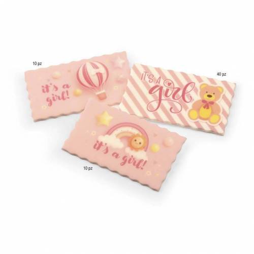 Tarjeta Bebé Niña Azúcar 60 u.