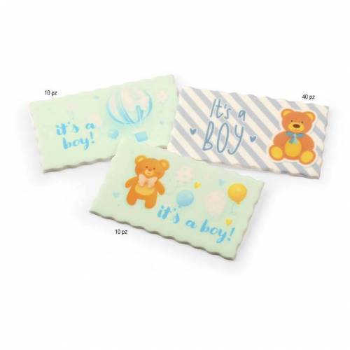 Tarjeta Bebé Niño Azúcar 60 u.