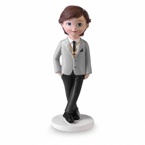 Figura Comunión Elegante Niño Resina...