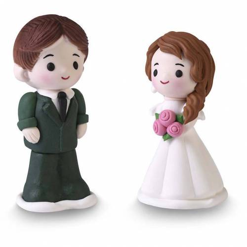 Figura Novios Pareja Azúcar 30 u.