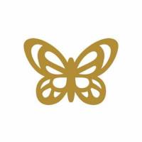 Lámina Dorada Mariposa...