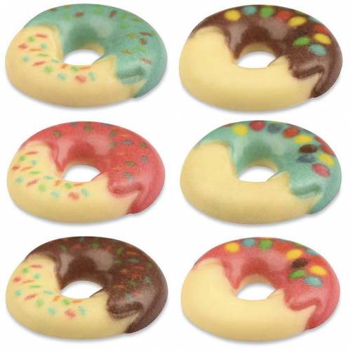 Placa Donut Chocolate Blanco 72 u.