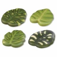 Hoja Flor Chocolate Blanco...