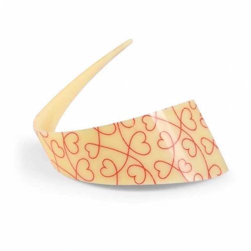 Lámina Curvada Triángulo Mini Corazón...