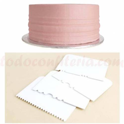 Espátula Kit Decoración 4 u.