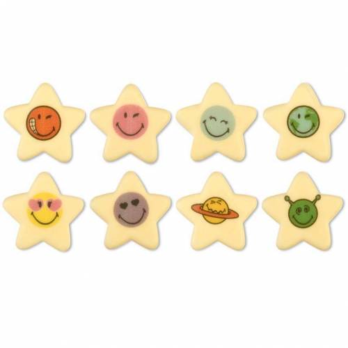 Placa Estrella Smiley Chocolate...