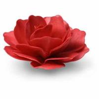 Rosa Romántica Roja Oblea