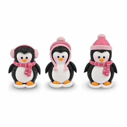 Pingüino Vestido Gel Azúcar 24 u.