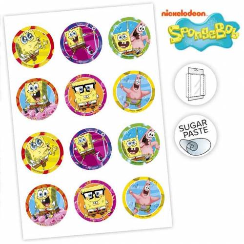 Hoja Precortada Bob Esponja Pasta... Hoja Precortada Bob Esponja Pasta...