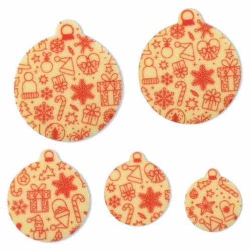 Lámina Bola Navidad Surtido Icono...