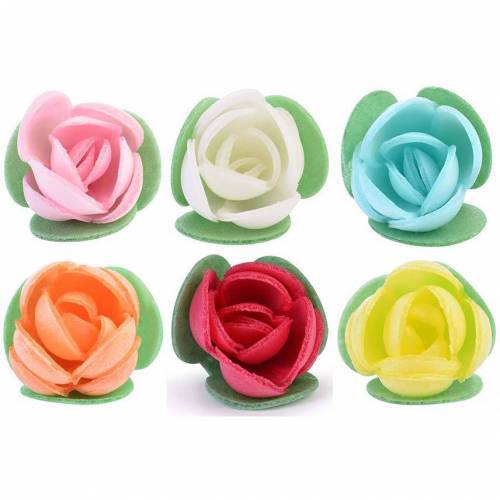 Rosa Hoja Redonda Surtida Oblea 180 u.