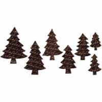 Lámina Árbol Navidad Surtido Chocolate Negro 126 u.