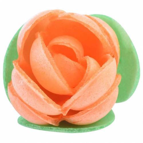 Rosa Hoja Redonda Naranja Oblea 180 u.