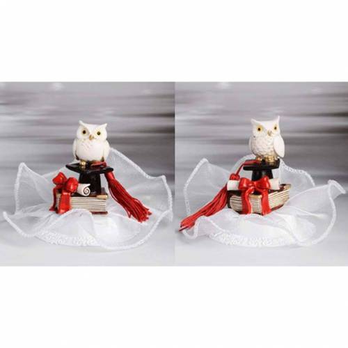 Figura Graduación Búho Enciclopedia...