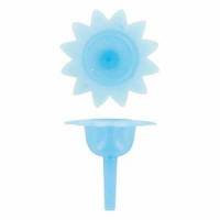 Vela Rizada Soporte Celeste...