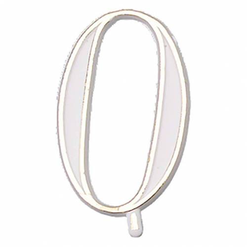 Número Estrella 0 Plástico 100 u.